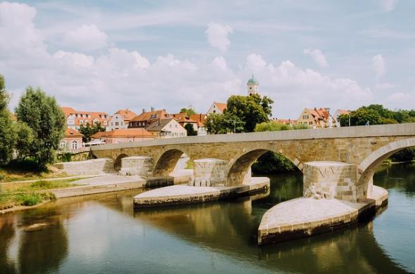 Regensburg Steinerne Brücke Regensburg Steinerne Brücke