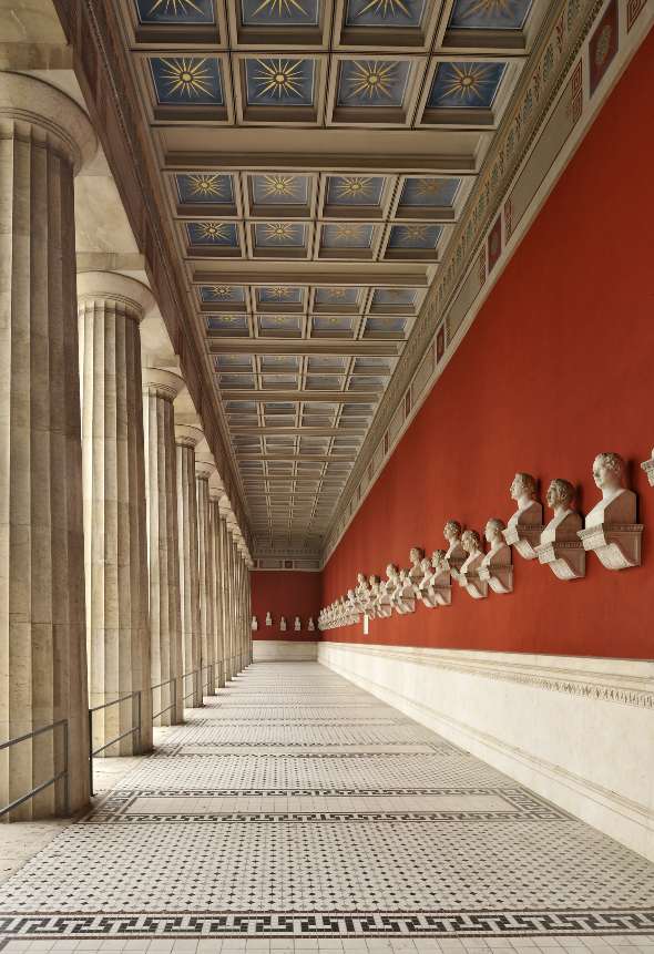 Ruhmeshalle in München an der Bavaria